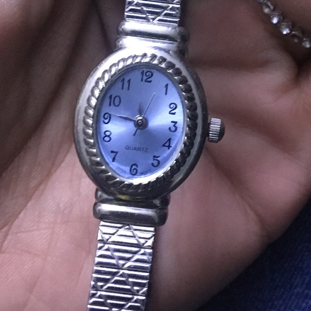🦋$20🦋 Silver/Blue Quartz Women's Watch
